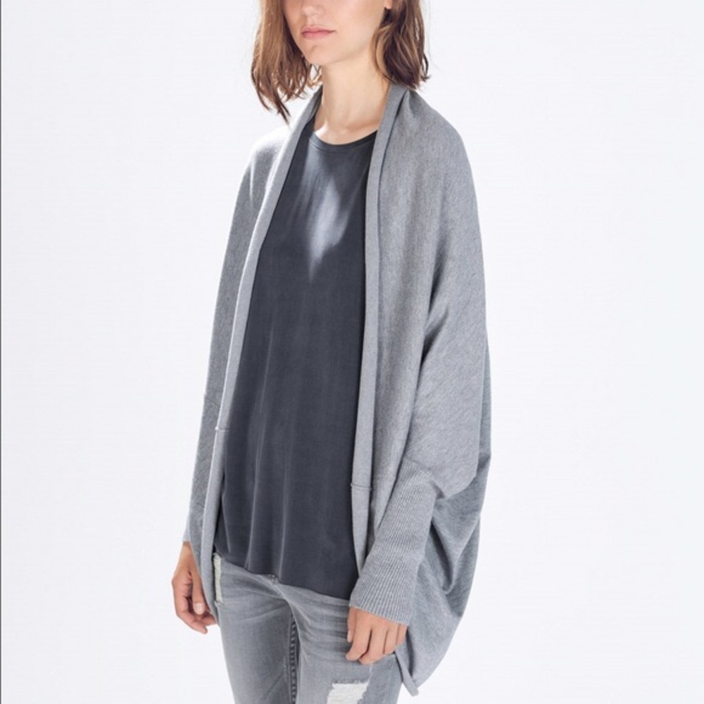 Zara Oversized Knit Cardigan